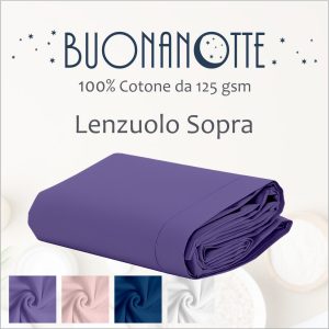 Lenzuolo Sopra - 100% Puro cotone