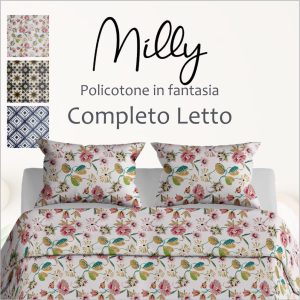Completo lenzuola - Policotone in Fantasia