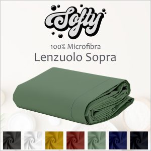 Lenzuolo Sopra in microfibra - linea SOFTY.