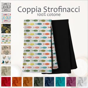 Coppia Strofinacci – 100% Cotone