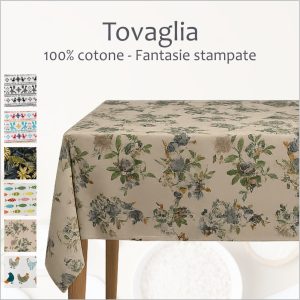 Tovaglia 100% cotone - Fantasie stampate