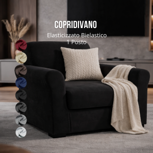 Copridivano Elasticizzato Bielastico – 1 Posto