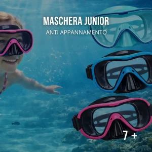 Maschera Sub Junior Anti Appannamento 7+